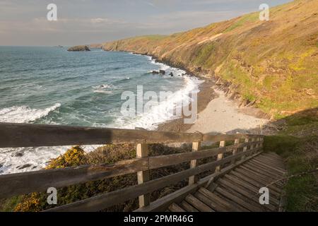 Port Ysgo, Llyn Peninsula, Wales Stockfoto