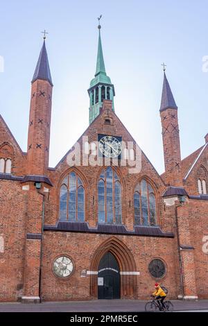 Heiligen-Geist-Krankenhaus des 13. Jahrhunderts, Koberg, Lübeck, Schleswig-Holstein, Bundesrepublik Deutschland Stockfoto