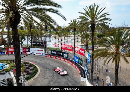 06 TANDY Nick (gbr), JAMINET Mathieu (Fra), CAMERON Dane (usa), Porsche Penske Motorsport, Porsche 963, Action während des Acura Grand Prix von Long Beach 2023, 3. Runde der IMSA SportsCar Championship 2023, vom 14. Bis 16. April 2023 auf den Straßen von Long Beach, in Long Beach, Kalifornien, Vereinigte Staaten von Amerika - Foto: Florent Gooden/DPPI/LiveMedia Stockfoto