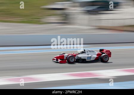 BOSS GP - GRAND PRIX DE FRANCE HISTORIQUE 2023 im Circuit Paul Ricard , Castellet, FRANKREICH, 07/04/2023 Florent 'MrCrash' B.. Stockfoto