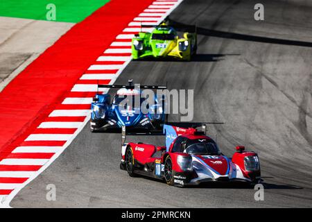 10 CULLEN Ryan (gar), KAISER Matthias (Lie), AUBRY Gabriel (Fra), Vector Sport, Oreca 07 - Gibson, Action während der 6 Stunden Portimao 2023, 2. Runde der FIA World Endurance Championship 2023, vom 14. Bis 16. April 2023 auf der Algarve International Circuit in Portimao, Portugal – Foto Antonin Vincent / DPPI Stockfoto