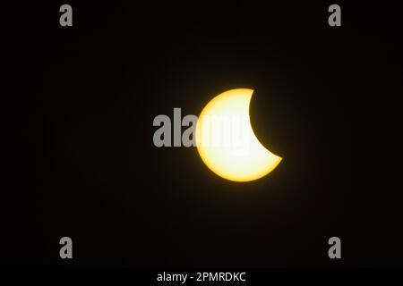 Sonnenfinsternis 2015 Stockfoto