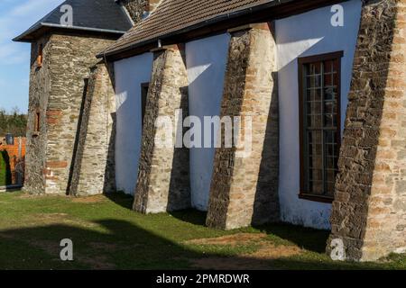 St. Nicolai Kirche rotha Sangerhausen Stockfoto