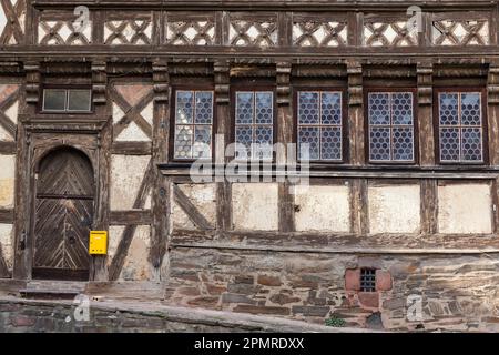 Europäische Stadt Stolberg Harz Stockfoto