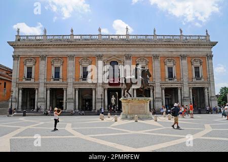Musei Capitolini, Kapitolinische Museen, Museum, Piazza del Campidoglio, Kapitolsplatz, Rom, Latium, Italien Stockfoto