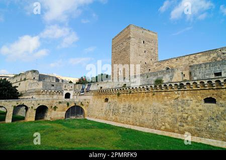 Castello Normanno Svevo, Schloss, Museum, Bari, Apulien, Italien Stockfoto