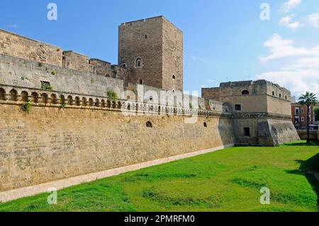 Castello Normanno Svevo, Schloss, Museum, Bari, Apulien, Italien Stockfoto