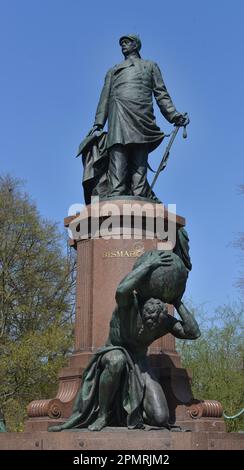 Bismarck National Monument, Grosser Stern, Berlin, Deutschland Stockfoto