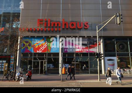 Museum für Film und Fernsehen, Potsdamer Straße, Potsdamer Platz, Tiergarten, Berlin, Deutschland, Filmhaus Stockfoto