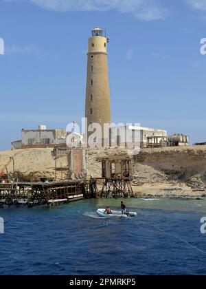 Insel, Großer Bruder, Bruderinseln, Rotes Meer, Ägypten Stockfoto