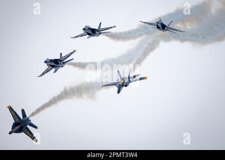 Point Mugu Air Show am Samstag, den 18. März 2023 im NBVC Point Mugu. (USA Navy Photo von Eric Parsons/Released) Stockfoto