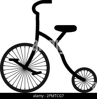 circus Bike Symbol Vektordarstellung Symboldesign Stock Vektor