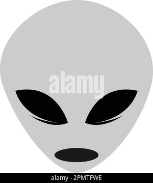 Alien Icon Vektor Illustrationsdesign Stock Vektor