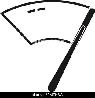 Wischersymbol Vektordarstellung Symboldesign Stock Vektor