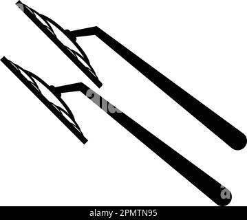 Wischersymbol Vektordarstellung Symboldesign Stock Vektor