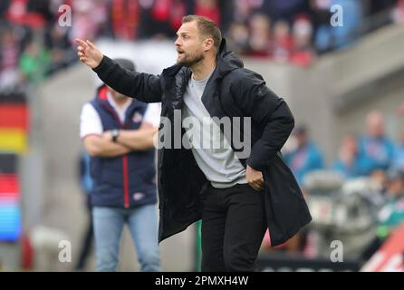 Köln, Deutschland. 15. April 2023. firo: 15. April 2023, Fußball, 1. Bundesliga: 1. FC Köln - FSV Mainz Trainer: Bo Svensson Guthaben: dpa/Alamy Live News Stockfoto