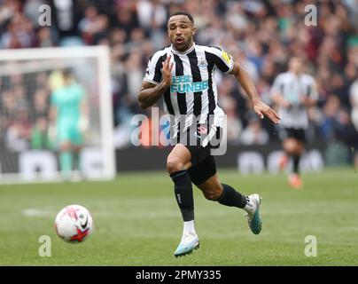 Birmingham, Großbritannien. 15. April 2023. Callum Wilson von Newcastle United während des Premier League-Spiels im Villa Park, Birmingham. Der Bildausdruck sollte lauten: Darren Staples/Sportimage Credit: Sportimage/Alamy Live News Stockfoto