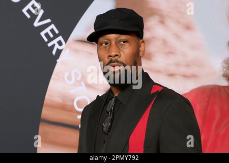 13. April 2023, Los Angeles, Kalifornien, USA: LOS ANGELES, KALIFORNIEN - 13. April 2023: RZA beim TCM Classic Film Festival 2023 - Opening Night Gala und Weltpremiere von Rio Bravo beim TCL Chinese Theatre IMAX (Kreditbild: © Nina Prommer/ZUMA Press Wire) NUR REDAKTIONELLE VERWENDUNG! Nicht für den kommerziellen GEBRAUCH! Stockfoto