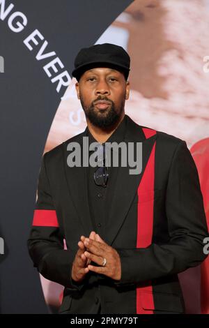 13. April 2023, Los Angeles, Kalifornien, USA: LOS ANGELES, KALIFORNIEN - 13. April 2023: RZA beim TCM Classic Film Festival 2023 - Opening Night Gala und Weltpremiere von Rio Bravo beim TCL Chinese Theatre IMAX (Kreditbild: © Nina Prommer/ZUMA Press Wire) NUR REDAKTIONELLE VERWENDUNG! Nicht für den kommerziellen GEBRAUCH! Stockfoto