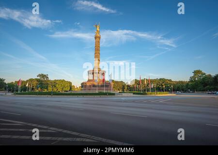 Siegessäule - Berlin, Deutschland Stockfoto