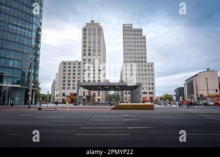 Bahnhof Potsdamer Platz - Berlin, Deutschland Stockfoto