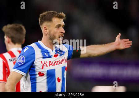 15-04-2023: Sport: Sparta gegen Heerenveen ROTTERDAM, NIEDERLANDE - APRIL 15: Pawel Bochniewicz (SC Heerenveen) während des Spiels Eredivisie Sparta Rotter Stockfoto