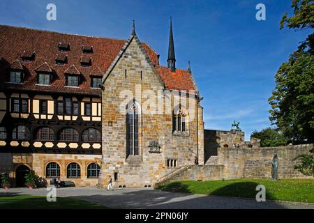 Fürstenbau und Kapelle, Veste Coburg, Coburg, Oberfrankreich, Bayern, Fuerstenbau, Deutschland Stockfoto