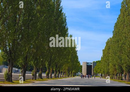 Dachau, Konzentrationslager, Gedenkstätte, Bayern, Deutschland Stockfoto