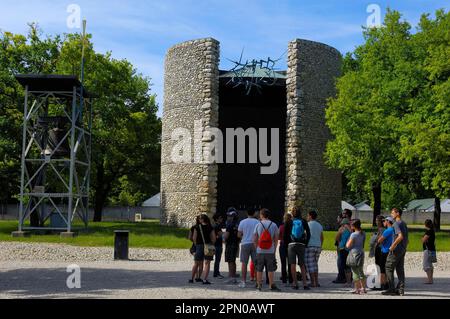 Dachau, Konzentrationslager, Gedenkstätte, Bayern, Deutschland Stockfoto