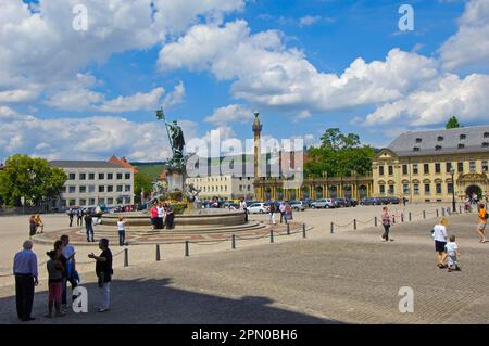 Würzburg, Würzburg, Residenz, Würzburg Residenz, UNESCO-Weltkulturerbe, Romantische Straße, Franken, Bayern, Deutschland Stockfoto