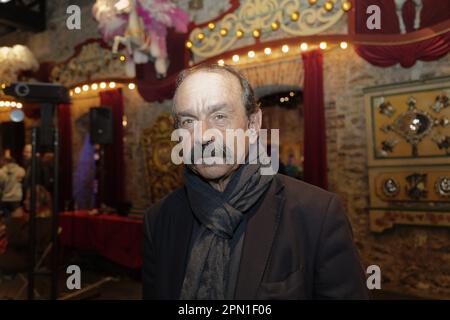 Paris, Frankreich. 5. Dez. 2022. Philippe Martinez nimmt an der Rezeption der Secours Populaire Francais im Musee Arts Forains in Paris Teil Stockfoto