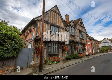 De Vere House in Lavenham am 12. Oktober 2022 in Lavenham in Suffolk, England. Kredit: SMP News Stockfoto