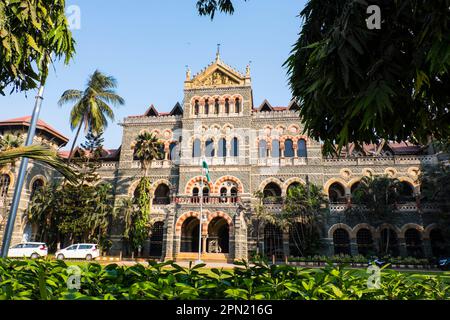 Maharashtra Police Headquarters, Colaba, Mumbai, Indien Stockfoto