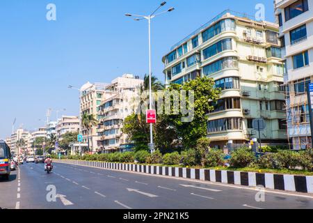 Marine Drive, Mumbai, Indien Stockfoto