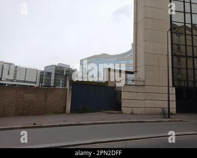 Architecture autour de la Gare Montparnasse , Paris, Frankreich Stockfoto