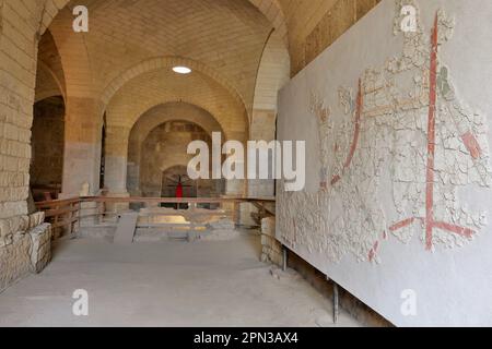 EINE INNENANSICHT DES BAPTISTERIUMS VON SAN GIOVANNI Stockfoto