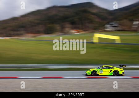 Spielberg, Österreich: DTM Test Spielberg, 91 Manthey EMA DEU Porsche 911 GT3 R Thomas Preining Stockfoto