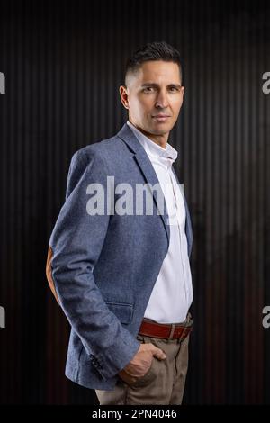 Porträt eines attraktiven Geschäftsführers Stockfoto