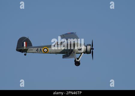 Fairey Swordfish 1, WS856, W5856, 4A, G-BMGC, Shuttleworth Air Display, Old Warden, England, Stockfoto