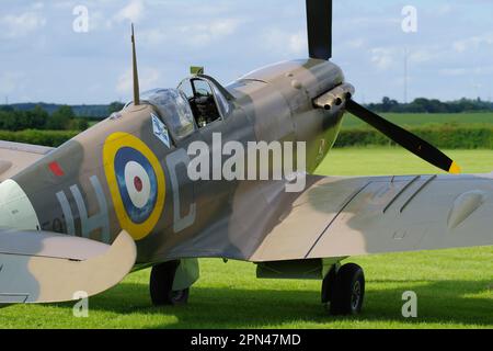 Vickers Supermarine Spitfire VB, BM597, G-MKVB, Old Warden, Biggleswade, Bedfordshire, England, Stockfoto