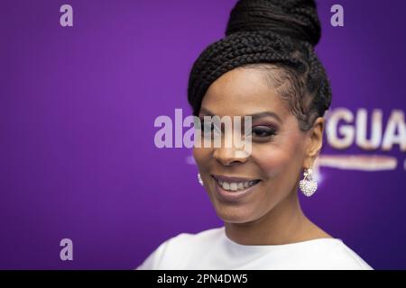 UTRECHT - Carolina Dijkhuizen auf dem roten Teppich für die Premiere des Musicals The Bodyguard im Beatrix Theater. ANP SANDER KONING niederlande raus - belgien raus Stockfoto