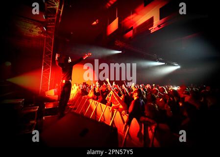 Hall, Padua, Italien, 15. April 2023, Diodato während Diodato - Tour 2023 - Italienisches Sängerkonzert Stockfoto