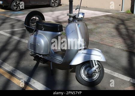Piaggio Vespa, italienischer Motorroller, Italien Stockfoto