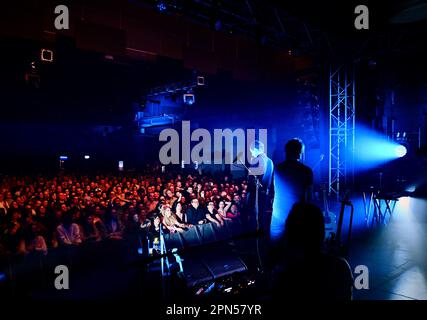 Hall, Padua, Italien, 15. April 2023, Diodato während Diodato - Tour 2023 - Italienisches Sängerkonzert Stockfoto