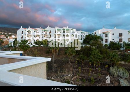 Sonnenuntergang in Callao Salvaje Santa Cruz de Tenerife Spanien Stockfoto
