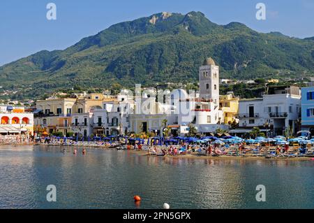 Lacco Ameno, Insel Ischia, Golf von Neapel, Kampanien, Italien Stockfoto