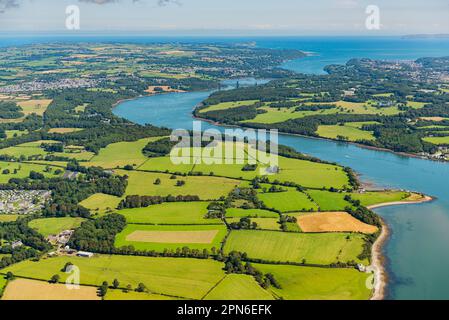 Unvergleichlicher Blick über die Menai Straights, North Wales: Phillip Roberts Stockfoto