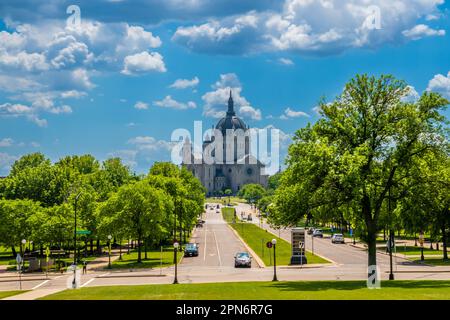 Das Verwaltungszentrum in St. Paul, Minnesota Stockfoto