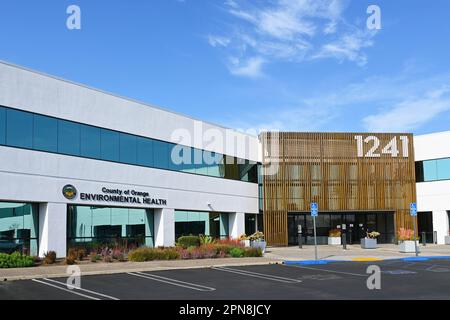SANTA ANA, KALIFORNIEN - 16. April 2023: Orange County Environmental Health Division. Stockfoto