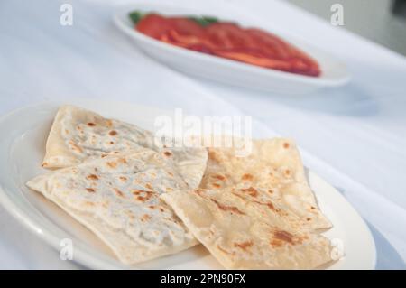 Cypriot Halloumi Borek - Cypriot Hellim Böreği Stockfoto